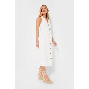 POMANDER PLACE White Jules Dress Size XL NWT Retail $148 Tuckernuck
